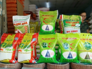 Giá gạo bán lẻ trong nước lên cao kỷ lục